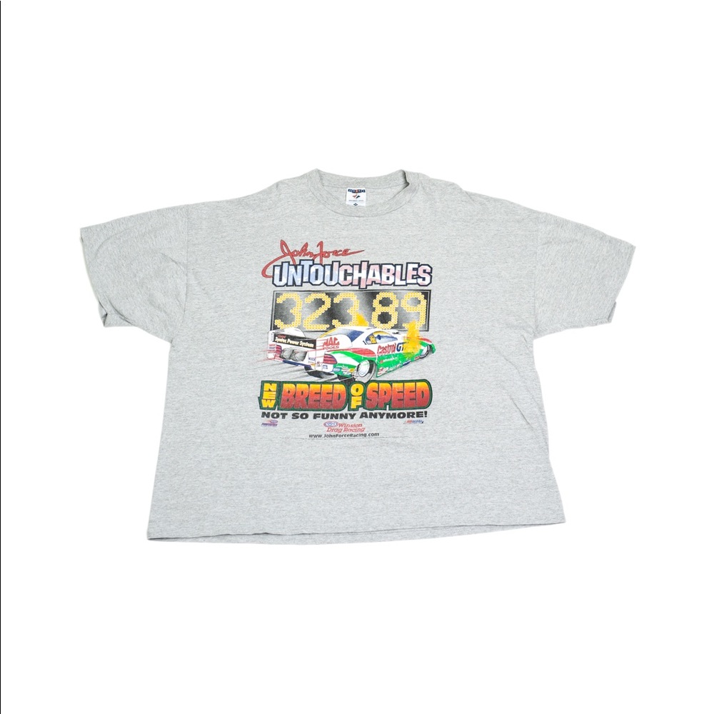 97 Vintage John Force Untouchables NASCAR T-Shirt